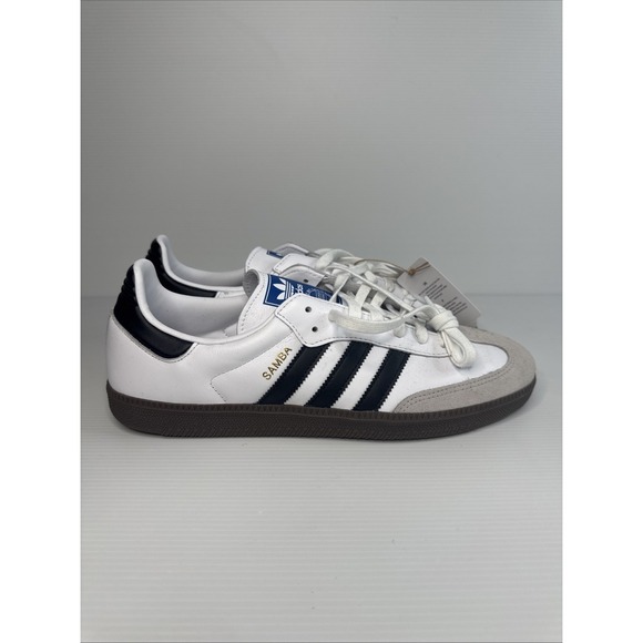 Size 12.5 Women's - adidas Samba OG White Clear Granite